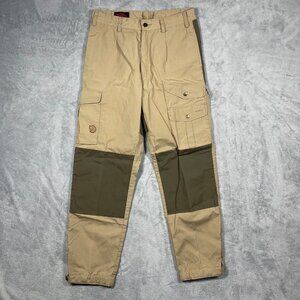 Fjallraven G-1000 Cargo Hiking Pants Men’s EU 40 (US 29") Beige Green